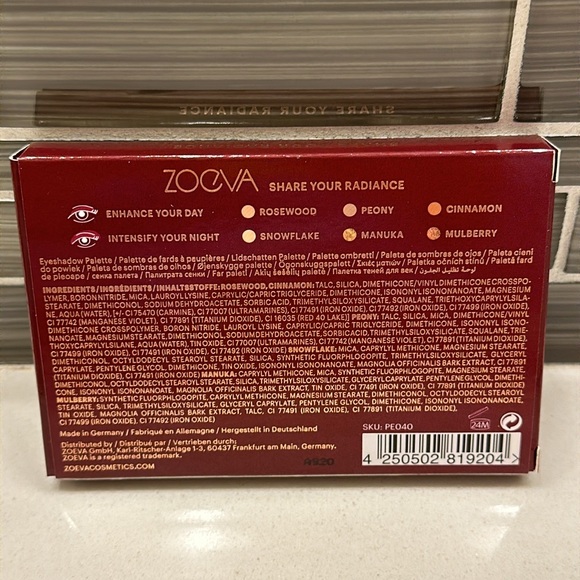 Zoeva Eyeshadow Palette in Share Your Radiance - Picture 6 of 6